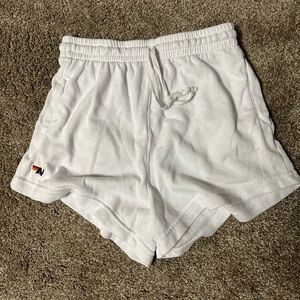 Aviator Nation Women's White Shorts
